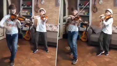 Italian Twins Play Coldplay’s ‘Viva La Vida’ Cover on Violin During Self-Isolation amid the Coronavirus Outbreak! Netizens Shower Love