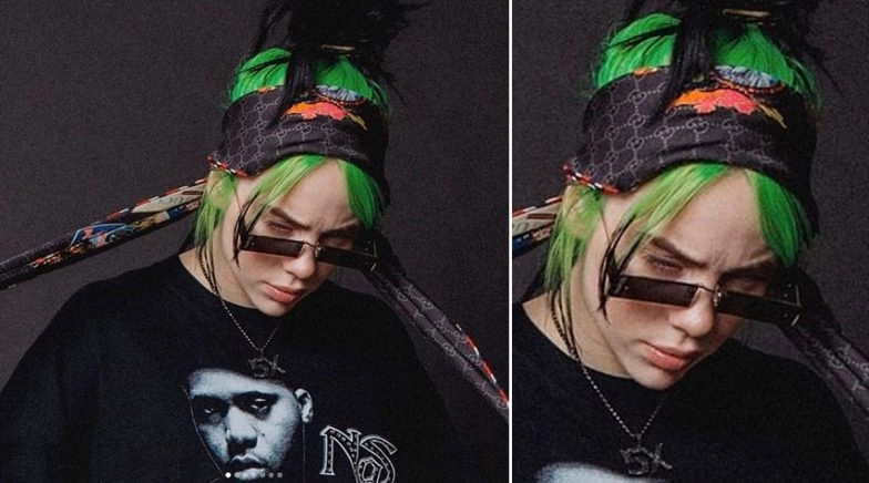 Billie Eilish Gets a 14-Karat Gold and Black Diamond ‘5X’ Necklace to Celebrate Her Grammy Win