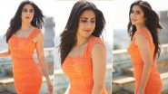 Katrina Kaif's Orange Ruched Dress by Dolce & Gabbana is Worthy of all Your Attention (View Pics)