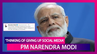 ‘Thinking Of Giving Up Social Media,’ Tweets PM Modi, Rahul Gandhi Says, ‘Give Up Hatred’