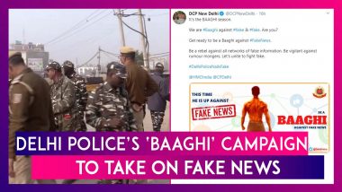 Delhi Police Uses ‘Baaghi’ Reference To Take On Fake News