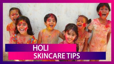 Holi 2020 Skincare Tips: How To Protect Your Skin From The Holi Colours