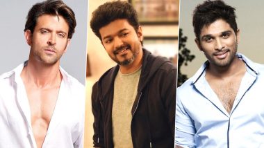 Hrithik Roshan is Mighty Impressed By Thalapathy Vijay and Allu Arjun's Dance Skills, is All Praises For Their Energetic Performances