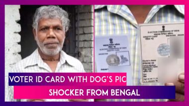 Man Issued Voter ID Card With Dog’s Picture On It In West Bengal’s Murshidabad