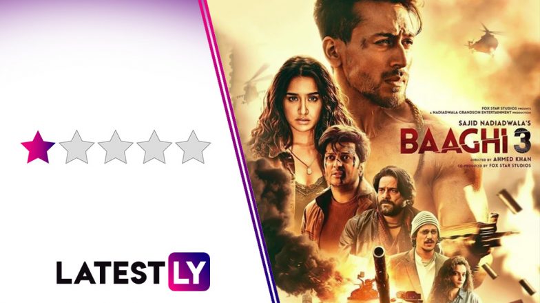 Baaghi 3 Movie Review: Despite the Kabooms & Shraddha Kapoor’s Censored Abuses, Tiger Shroff’s Action Film Is D…Duh…Dull!