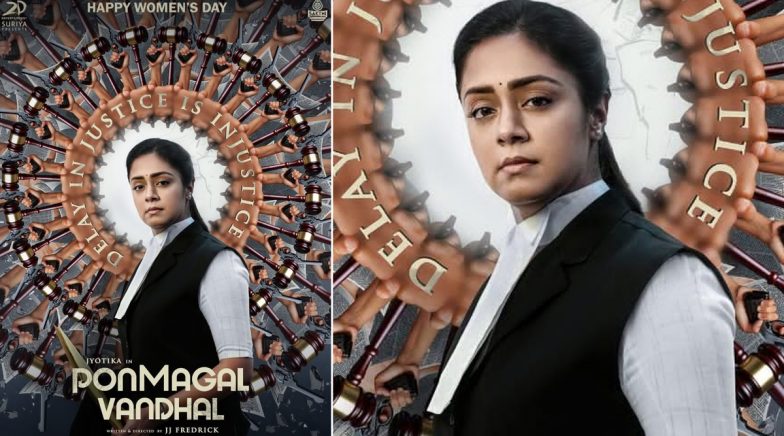 Ponmagal Vandhal: Jyothika Turns a Determined Lawyer On the Impressive Second Look 