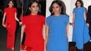 Meghan Markle is Obsessed with her Cape Dress by Safiyaa, Picks the Same Fiji Outfit For her Recent Appearance at a Music Festival in London