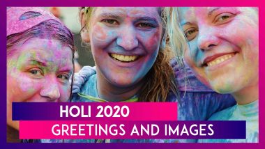 Holi 2020 Greetings and Images: Messages and Happy Holi Wishes For the Auspicious Festival