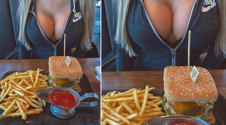 Natalie Gauvreau Flaunts 'Burgers and Boobs' on Instagram Leaving Fans Heart-Eyed