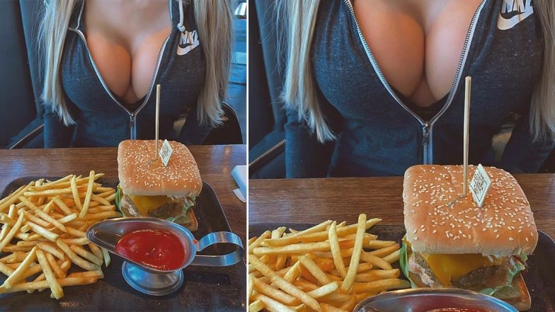 Curvy Model Natalie Gauvreau Flaunts 'Burgers and Boobs' on Instagram Leaving Fans Heart-Eyed
