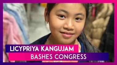 Licypriya Kangujam, 8-Year-Old Activist After Turning Down PM Modi’s Honour, Bashes Congress