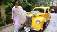 Amitabh Bachchan Shares Pic with His Vintage Yellow Car, Says &lsquo;There Are Times When You Are Speechless&rsquo;