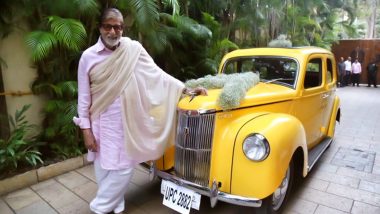 Amitabh Bachchan Shares Pic with His Vintage Yellow Car, Says ‘There Are Times When You Are Speechless’