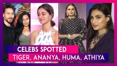 Tiger Shroff, Ananya Panday, Huma Qureshi, Athiya Shetty & Others Seen In The City I Celebs Spotted