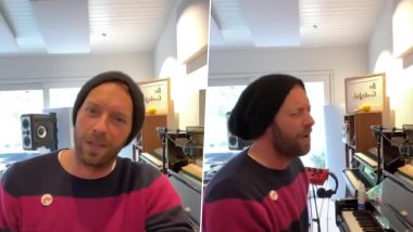 Coldplay’s Chris Martin Interacts With Fans, Performs 'A Sky Full of Stars', 'Trouble' Via Instagram Live Amid Coronavirus Lockdown