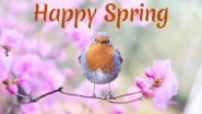 Happy Spring 2020 Wishes & Images! Twitterati Shares Beautiful Pics, Greetings, and Messages on the Onset of Spring Season