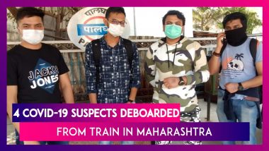 Coronavirus In India: Four Suspects With Home Quarantine Stamps Deboarded From Train In Maharashtra