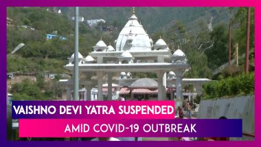 Coronavirus Scare In India: Vaishno Devi Yatra Suspended, Thermal Checking At Ajmer Sharif Dargah