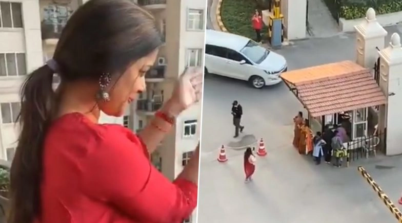 Gurugram Apartment Residents Take Cue from Italy During Social Distancing