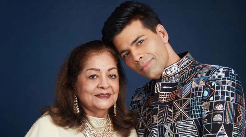 Karan Johar's Adorable Birthday Wish for Mom Hiroo Johar Is Just Unmissable (View Pic)