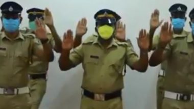 Coronavirus Outbreak in India: Handwashing Dance Video of Kerala Police Goes Viral, Cops Spread Awareness As COVID-19 Cases Rise