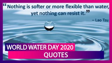 World Water Day 2020 Quotes & Slogans To Honour The Flow Of Life