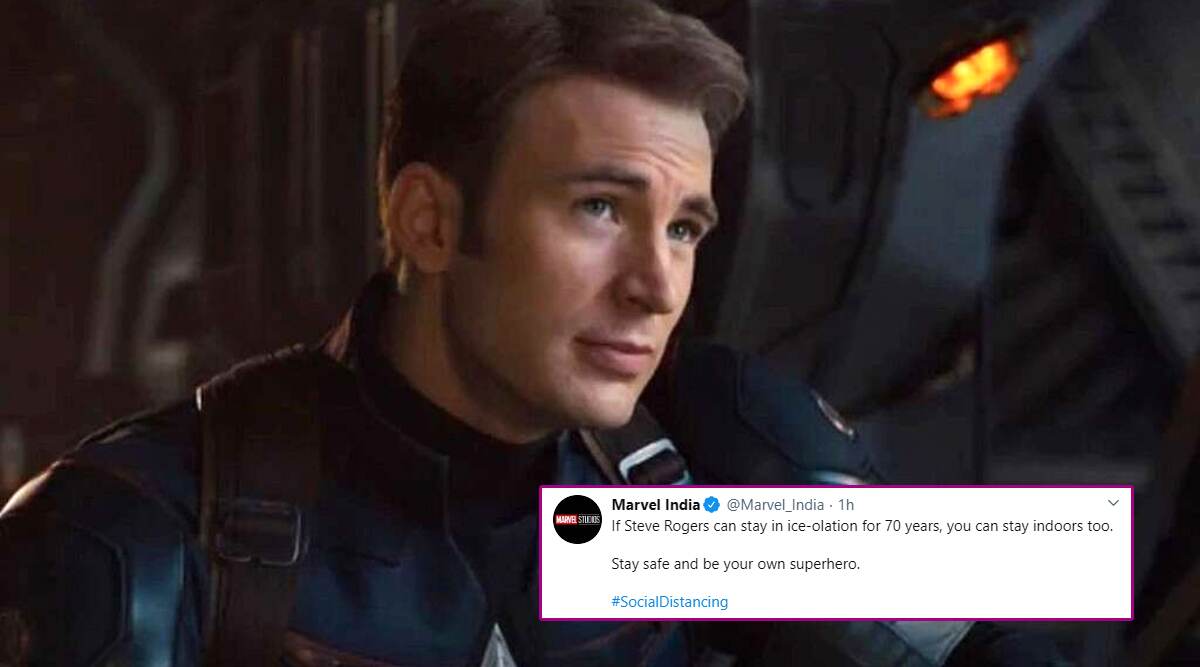Let Steve Rogers' 70 Year 'Ice-olation' Inspire You to 'Isolate' Amid Coronavirus Pandemic Say Marvel India! Let Steve Rogers' 70 Year 'Ice-olation' Inspire You to 'Isolate' Amid Coronavirus Pandemic Say Marvel India!