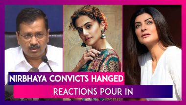 Nirbhaya Convicts Hanged: PM Modi, Arvind Kejriwal, Taapsee Pannu, Sushmita Sen & More Reactions