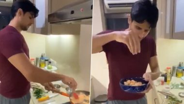 Sidharth Malhotra Cooks Butter Garlic Prawns for the First Time, Asks Fans to Make the Most of This Self-Quarantine Time (Watch Video)