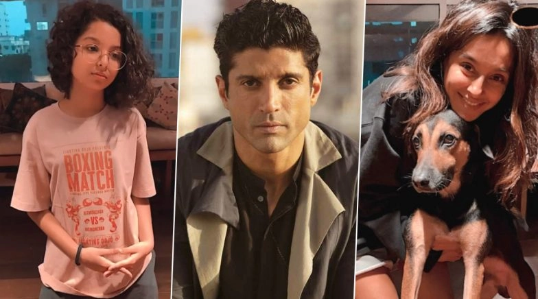 Farhan Akhtar's Janta Curfew Is Well Spent With Daughter Akira Akhtar and Girlfriend Shibani