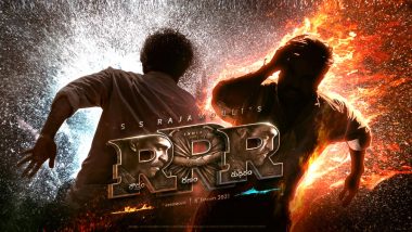 RRR: The Motion Poster of JR NTR and Ram Charan's Next with SS Rajamouli Serves as the Perfect Ugadi Treat for all their Fans