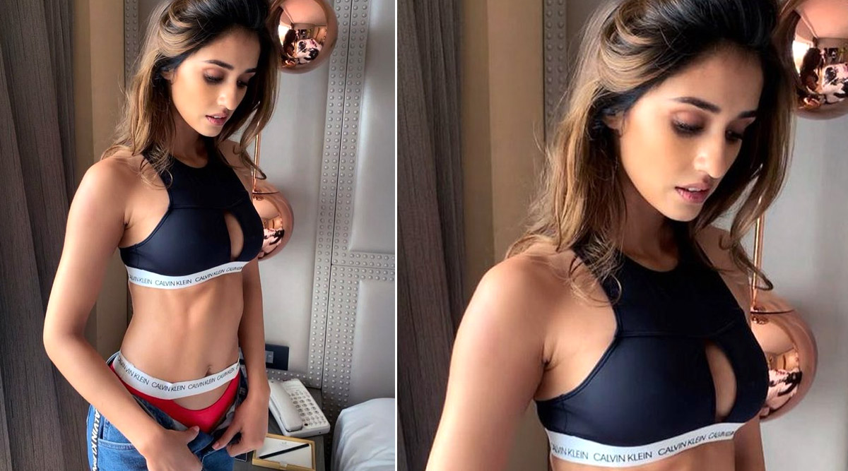 Disha Patani Keeps Instagram Buzzing by Sharing a Throwback Picture in her Super Hot Calvin Klein Lingerie