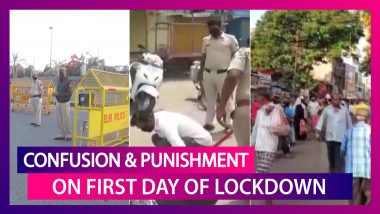 Coronavirus In India: First Day Of Lockdown Filled With Confusion & Punishment Across The Nation