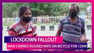Punjab Lockdown: Man Forced To Carry Injured Wife On Bicycle For 12Km To A Hospital In Ludhiana