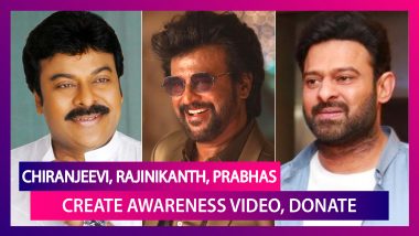 Chiranjeevi, Nagarjuna Create Awareness Video; Rajinikanth, Prabhas Donate Amid COVID-19 Crises