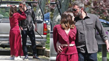 Ben Affleck and Ana de Armas Spotted Kissing and Cuddling While Walking Their Dogs in an Afternoon Stroll (View Pics) 