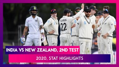 IND vs NZ Stat Highlights, 2nd Test 2020: New Zealand Win By Seven-Wickets, Clean-Sweep India 2-0