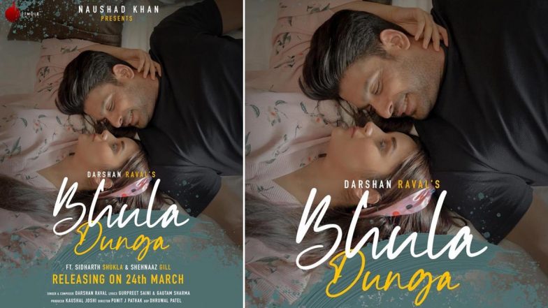 Bhula Dunga: Sidharth Shukla and Shehnaaz Gill's Music Video to Release on March 24, 2020