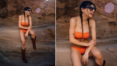Mia Khalifa Shares a Hot Pic of Herself in a Two-Piece Tube Bikini! Says #SaferAtHome Amid the Pandemic