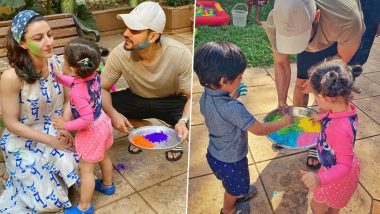 Kunal Kemmu Reveals He Played Holi After 12 Years, Thanks to Princess Daughter Inaaya (View Pic)