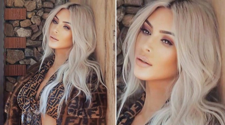 Kim Kardashian Wants to Go Blonde Again and This Throwback Pic Says It All
