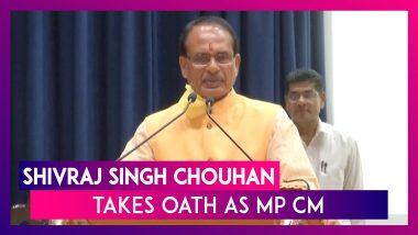 Shivraj Singh Chouhan Takes Oath As Madhya Pradesh Chief Minister, Says Priority To Fight COVID-19