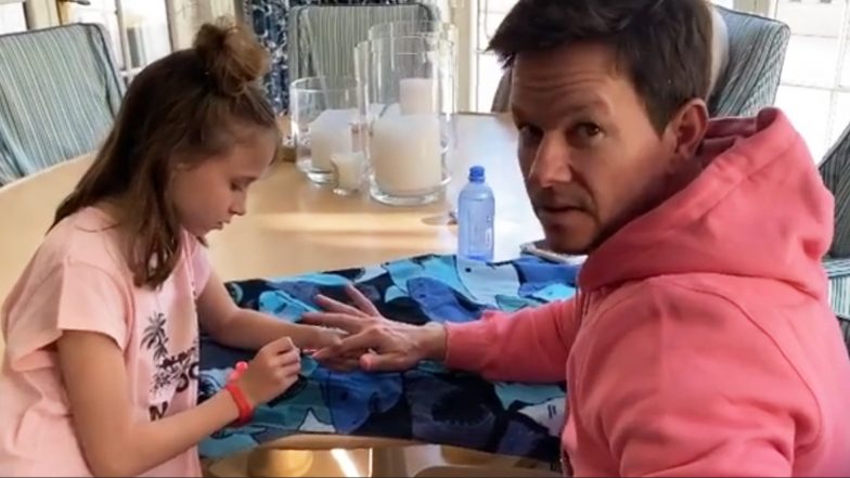 Mark Wahlberg Gets A Cute Quarantine Makeover From His Daughter Grace And Even Queer Eye Got Nothing On Her
