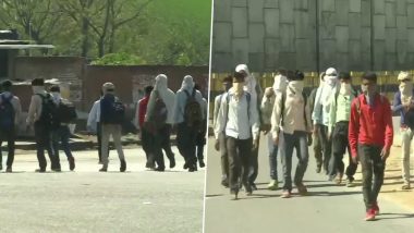 Respite For Migrant Workers: UP Govt Arranges 1000 Buses to Help Daily Wagers reach Their Hometown Amid Coronavirus Lockdown