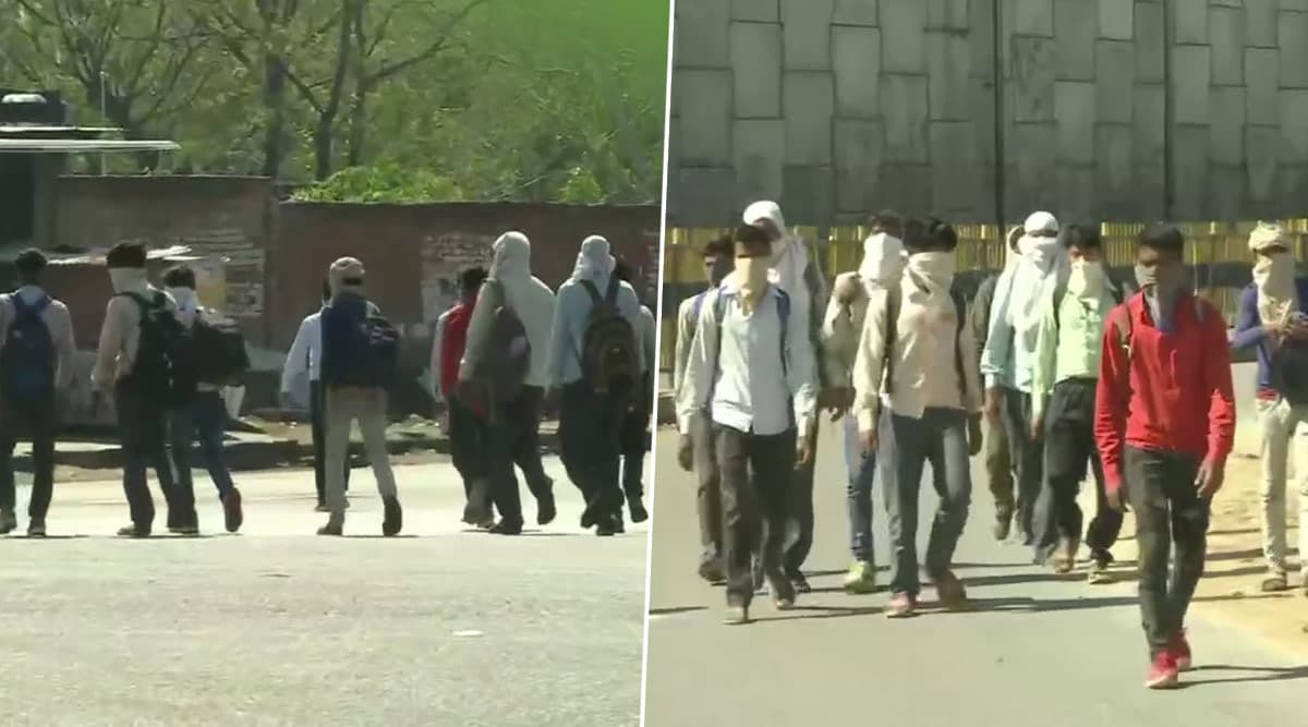 Respite For Migrant Workers: UP Govt Arranges 1000 Buses to Help Daily Wagers reach Their Hometown Amid Coronavirus Lockdown Respite For Migrant Workers: UP Govt Arranges 1000 Buses to Help Daily Wagers reach Their Hometown Amid Coronavirus Lockdown