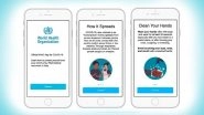 World Health Organisation (WHO) App For Android & iOS Coming Soon; To Combat Fake News Regarding Coronavirus