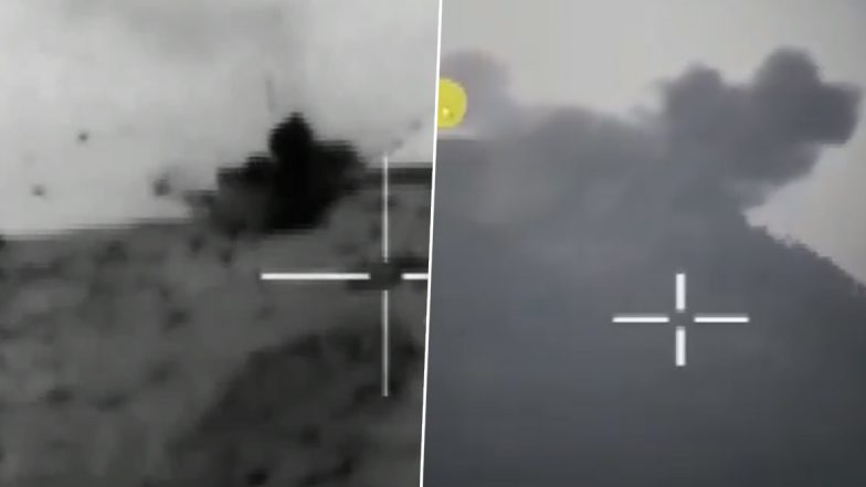Indian Army Destroys Pakistani Posts Across LoC in Retaliation to Ceasefire Violations (Watch Video)
