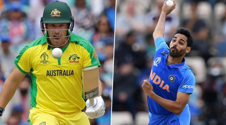 Aaron Finch Throws Light on Bizarre Delivery From Bhuvneshwar Kumar in 2019 ODI Series
