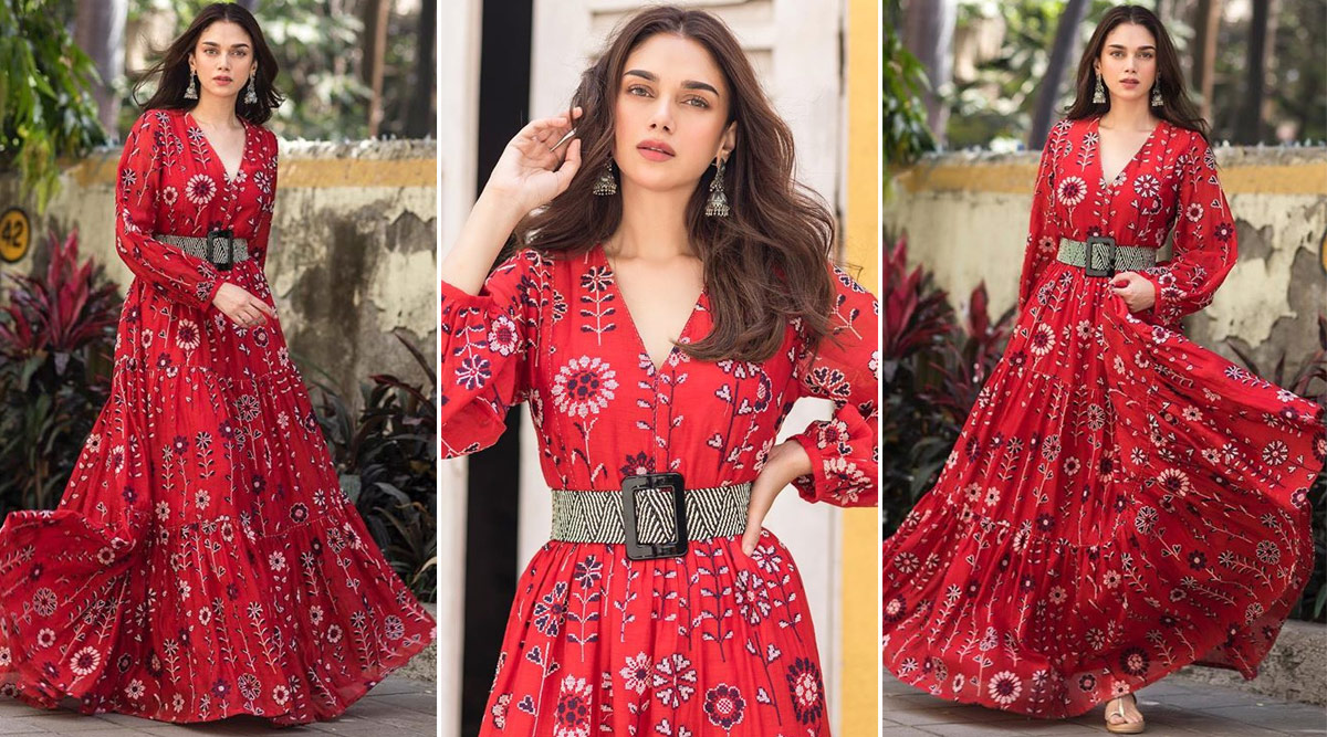 Aditi Rao Hydari looked absolutely spring-ready in her floral