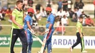 Afghanistan vs Ireland ODI Series 2021 Rescheduled to January 21 Due to Delayed Visas